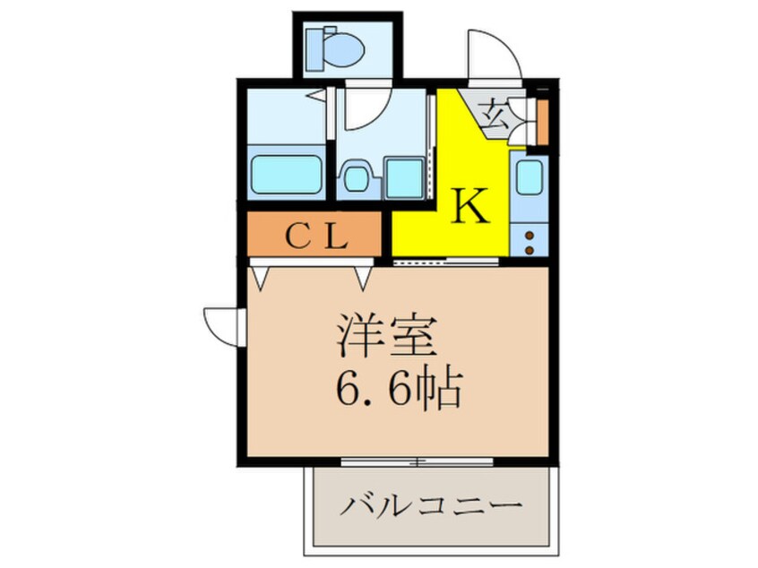 間取図 プレミアムステージ新大阪駅前