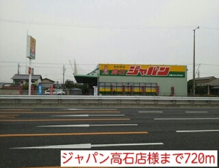 ジャパン高石店(電気量販店/ホームセンター)まで720m ブリッサＮＴ