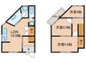 恵我ノ荘5丁目戸建 3LDKの間取り