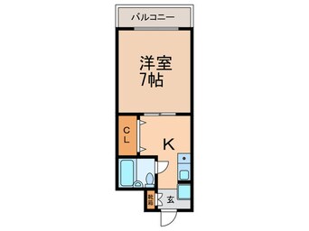 間取図 ハウゼ南豊中