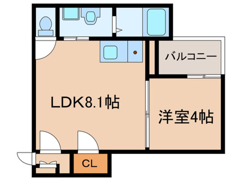 間取図 F　asecia aire