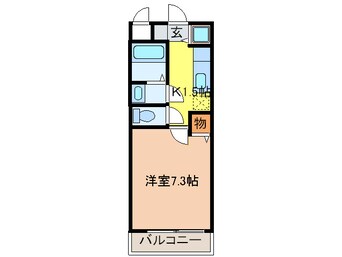 間取図 ベルドミ－ル末広Ⅲ番館