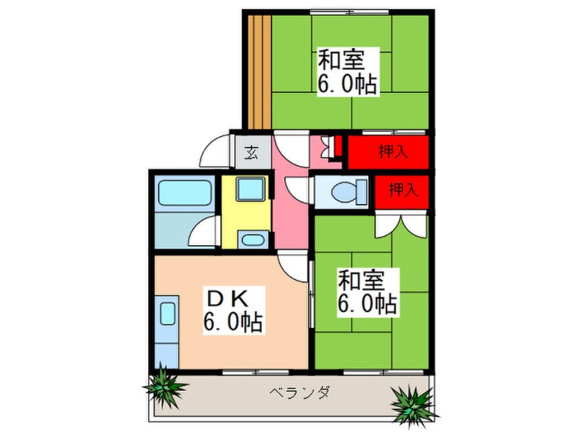 間取図 エタニティ太田