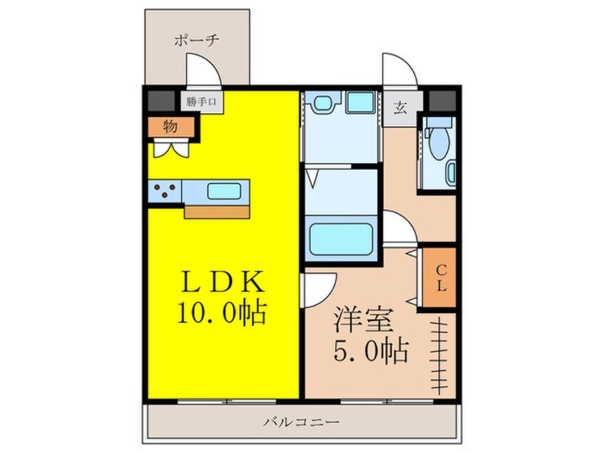 間取図 ル－プ糸吉