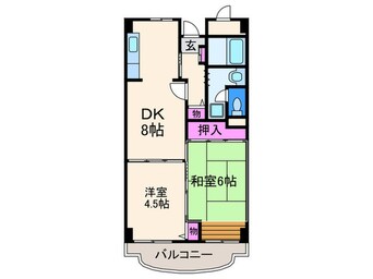 間取図 アネックス山野