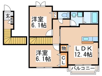 間取図 レオンＫ．Ｓ