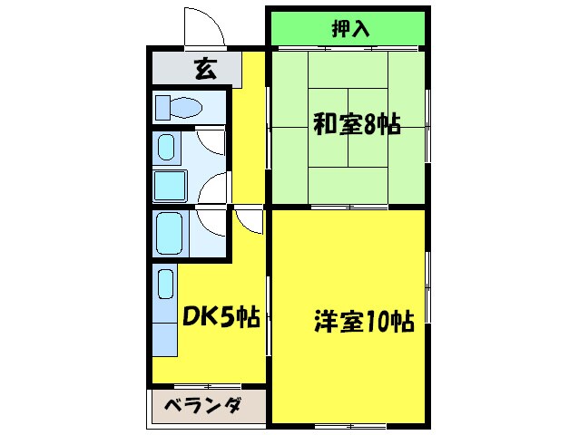 間取り図 モリギハイツ