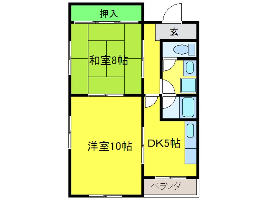 間取図 モリギハイツ