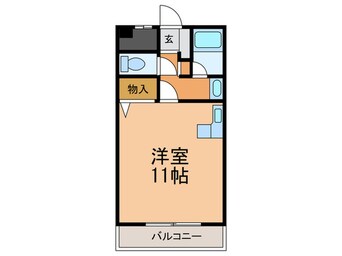 間取図 土山ヤングパレスⅠ