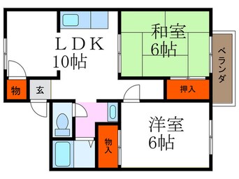 間取図 ファミールほうじの木