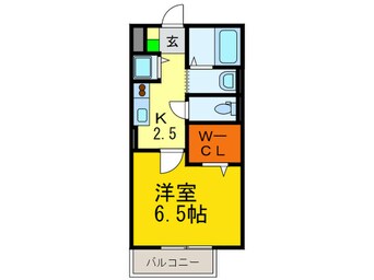 間取図 ルピナスＡ棟