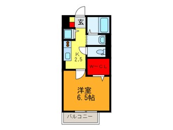 間取図 ルピナスＢ棟