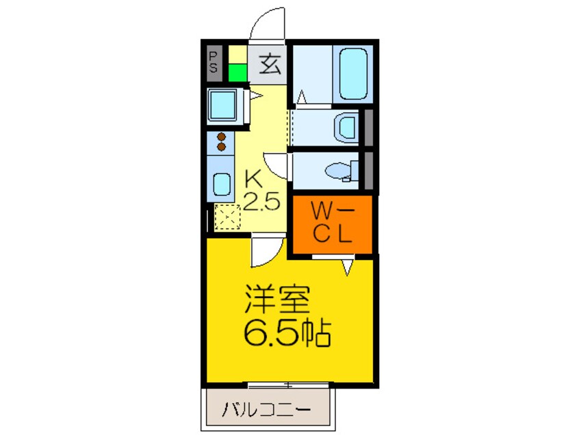 間取図 ルピナスＢ棟