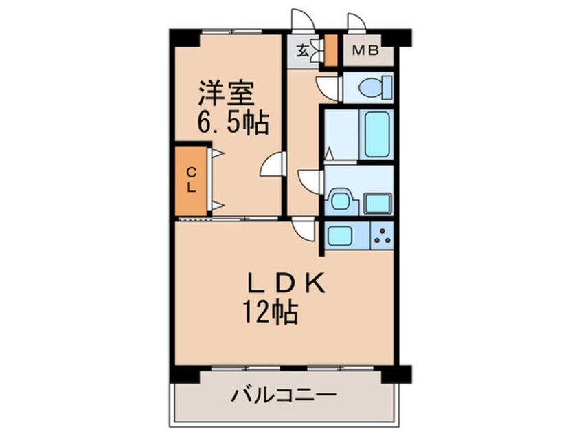 間取図 サンツェルブ