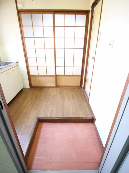 玄関 賀来マンション