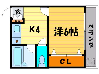 間取図 メリ－ハウス