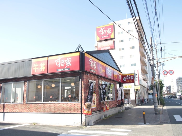 すき家(その他飲食（ファミレスなど）)まで300m アイビ－ス・コート