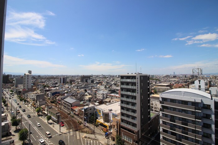 室内からの展望 エグゼ阿倍野(1002)