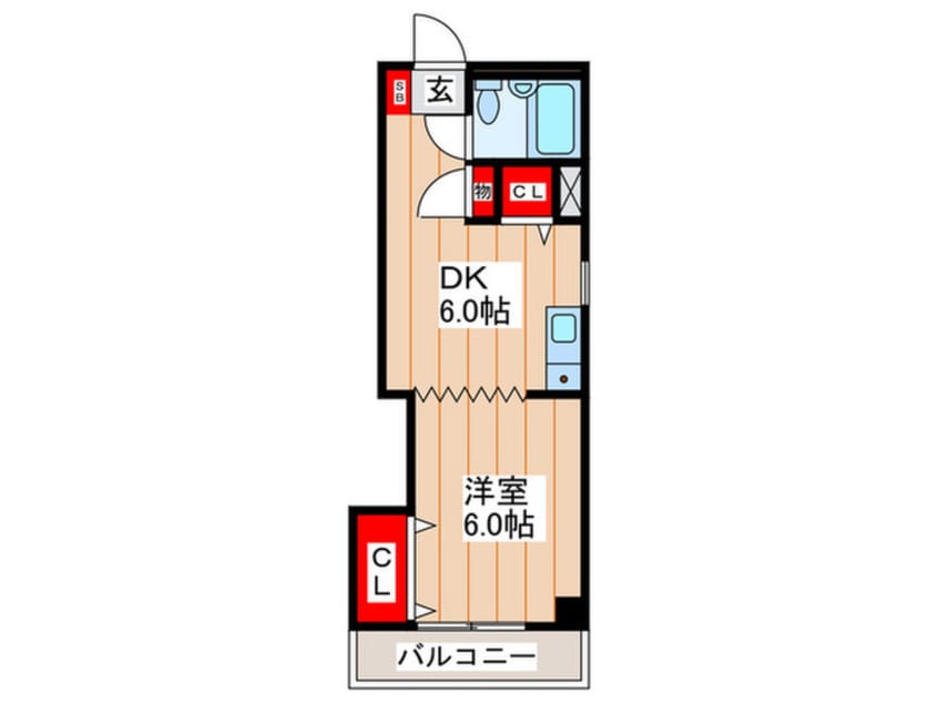 間取図 エクセルコート