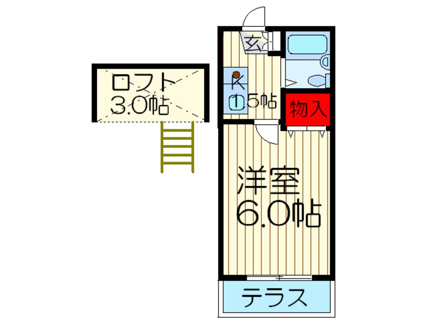 間取図 ベリオ四條畷