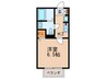 セジュールＭＯＲＩＴＡ 1Kの間取り