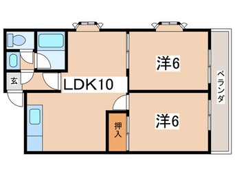 間取図 マンションスカイラーク