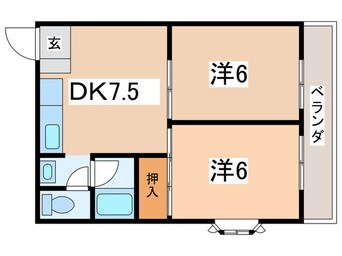 間取図 マンションスカイラーク