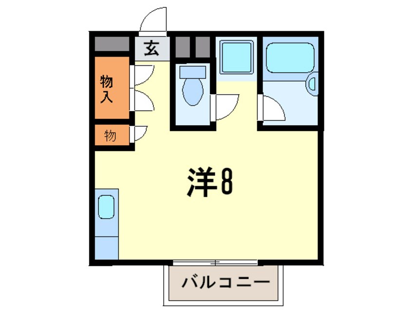 間取図 ヴィラ上ケ原