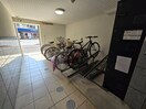 駐輪場 パレス龍大