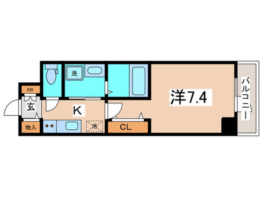 間取図 アーバンパーク田辺