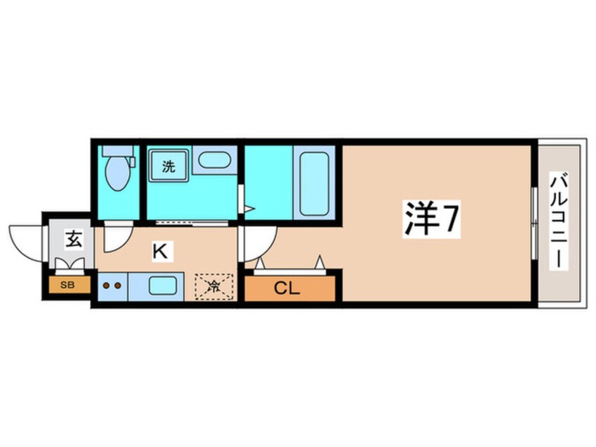 間取図 アーバンパーク田辺