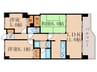 エルシティ桃山筑前(210) 3LDKの間取り