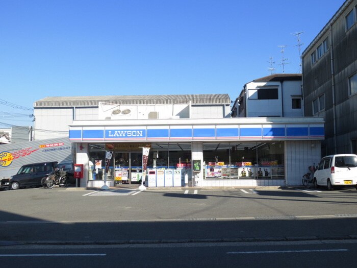 ローソン枚方長尾家具町店(コンビニ)まで99m アンジェリック長尾