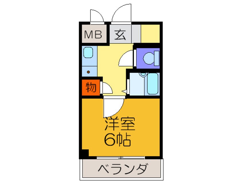 間取図 イマザキマンションエヌ・ワン