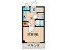 PS　HIGASHI　OSAKA 1Kの間取り