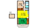ハイツテラダ2の間取図