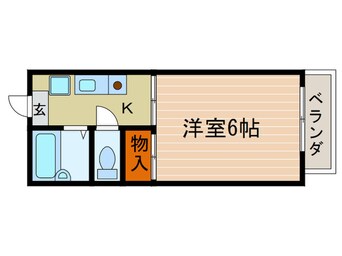 間取図 ハイム千部野