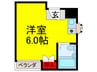 枚方パークアイランド１２５ 1Rの間取り