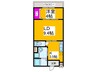 ＣＯＣＯ　ＭＯＺＵ 1LDKの間取り