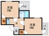 アメニティ新大阪四番館 2Kの間取り