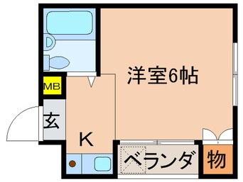 間取図 ハイム東町