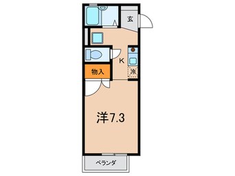 間取図 サンハイツ六甲