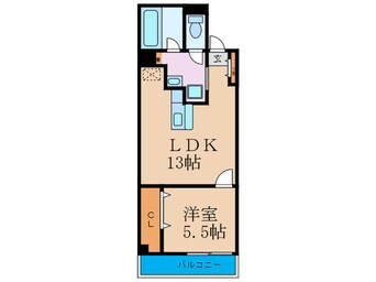 間取図 サンウィズＯＳＡＫＡ