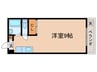 アクティ大津 1Rの間取り