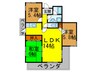Grace　Mansion 3LDKの間取り