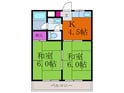 ＭＪハイツ東別府の間取図