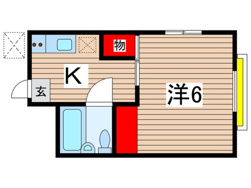 間取図 大隅ハイツ