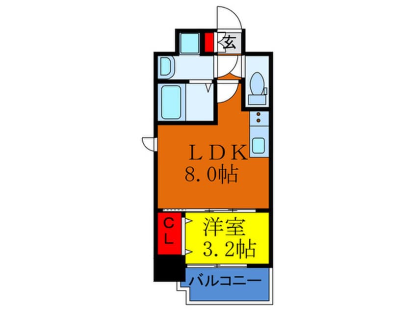 間取図 サンメゾン16