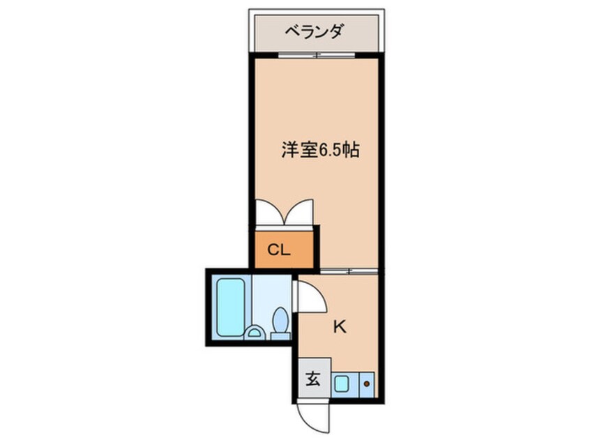 間取図 シルビアいずみ