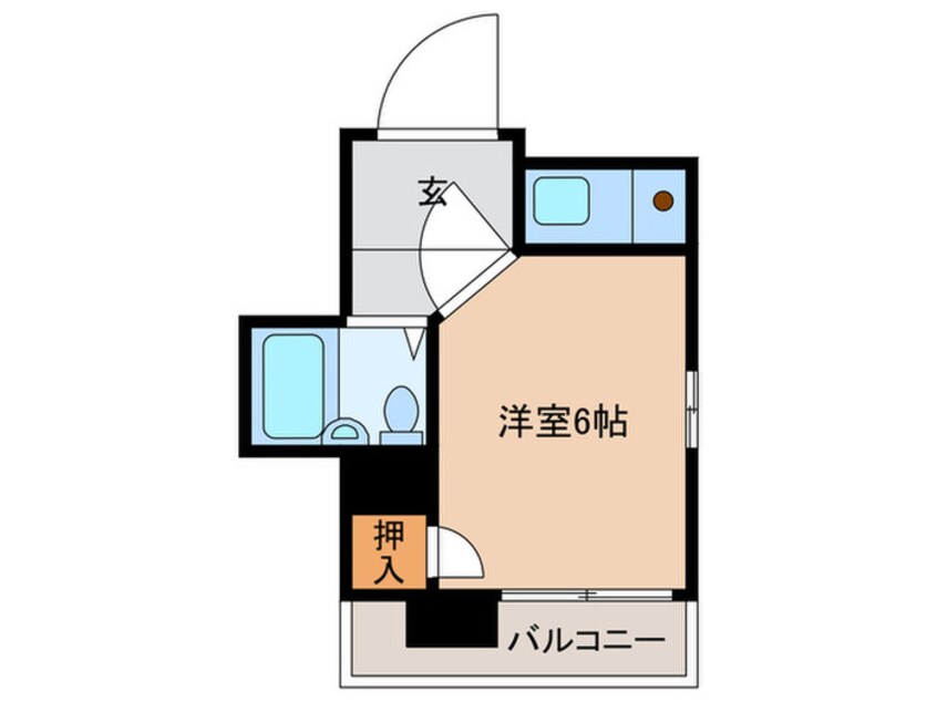 間取図 ドウェル倉本